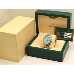 116234 Turquoise Dial - Full set 36mm