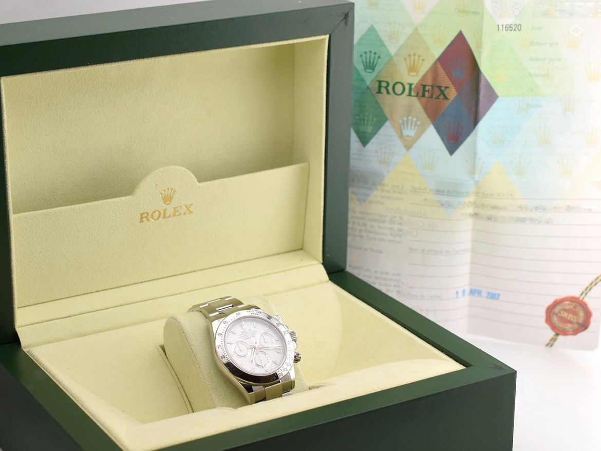 116520 White dial - Like new 2007