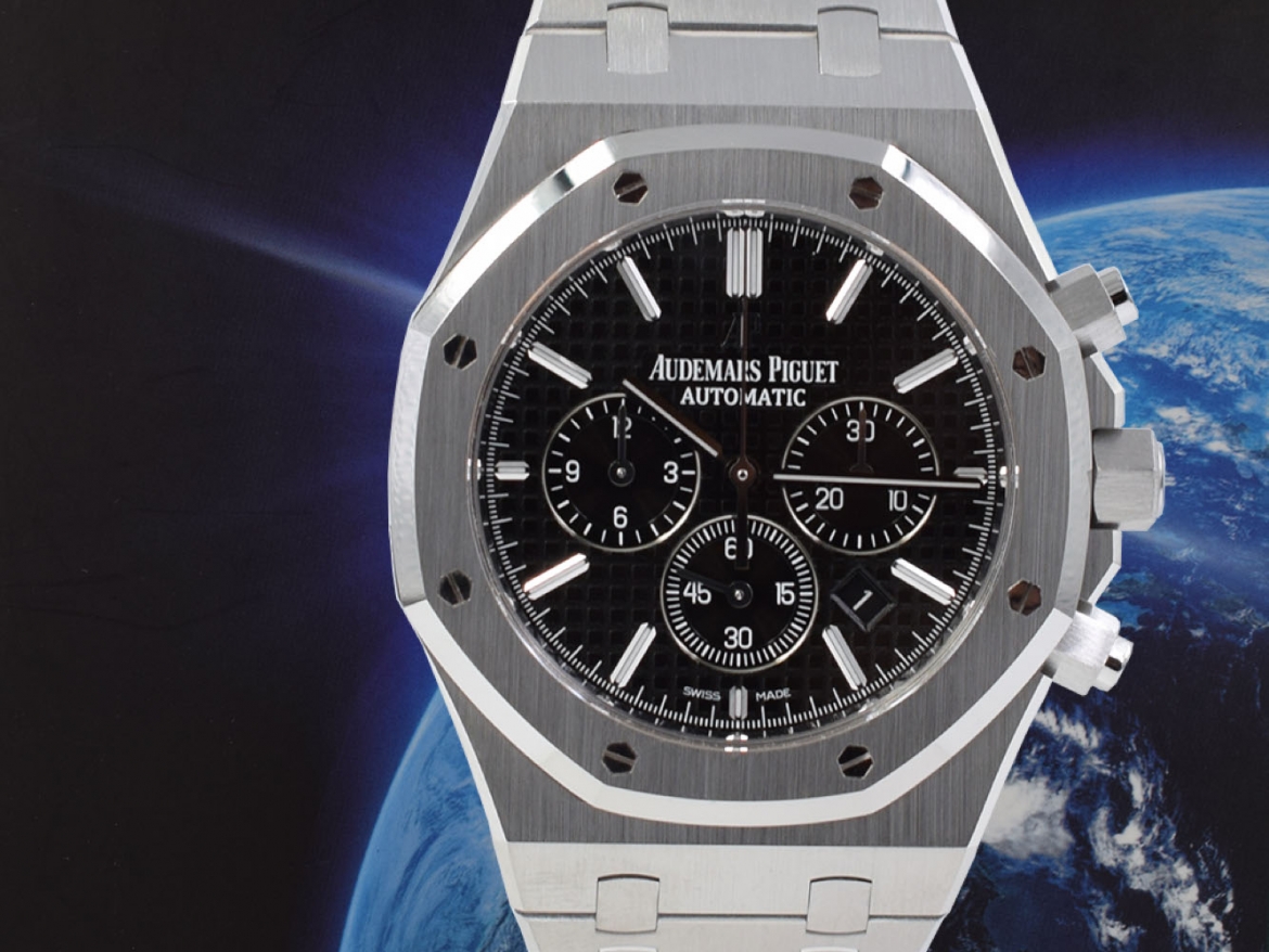 26320ST Black Chronograph Like New 2014