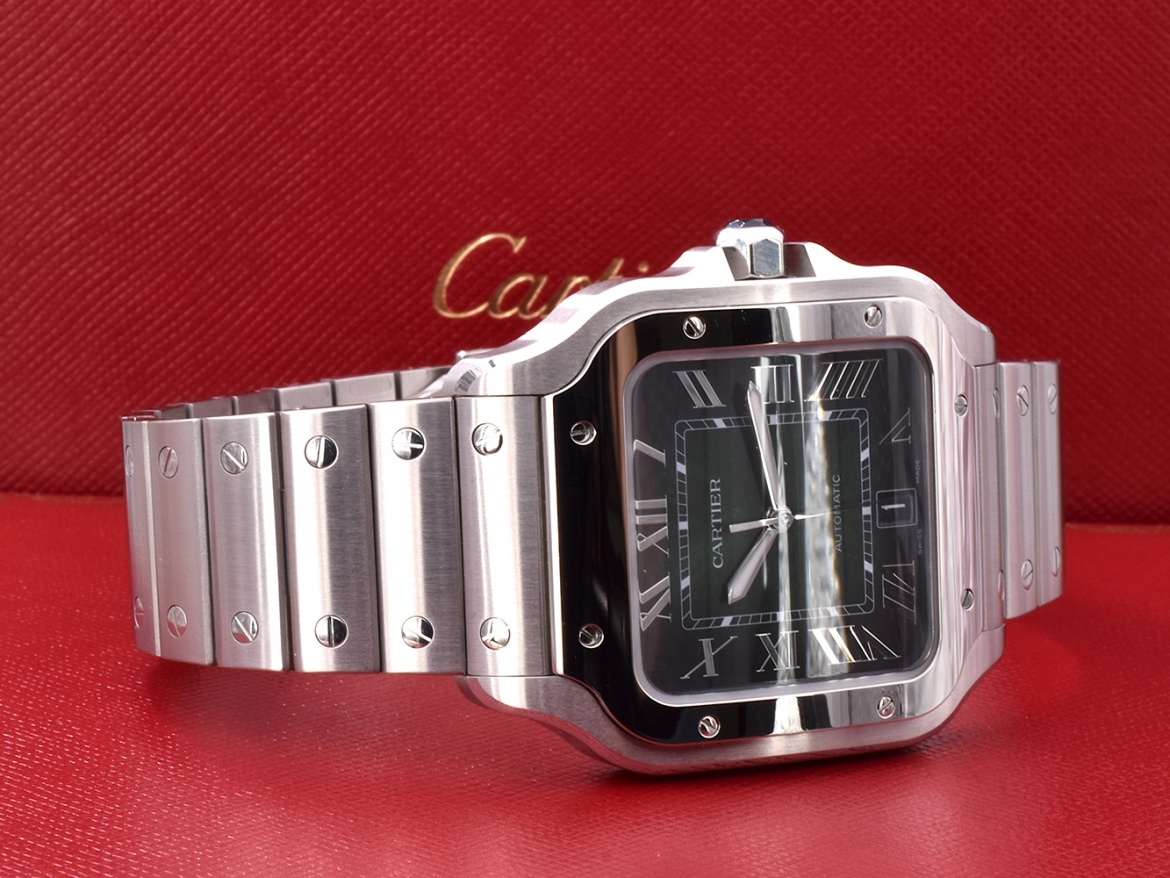 Santos Large Green Dial WSSA0062 NEW