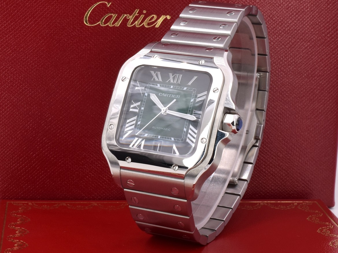 Santos Large Green Dial WSSA0062 NEW