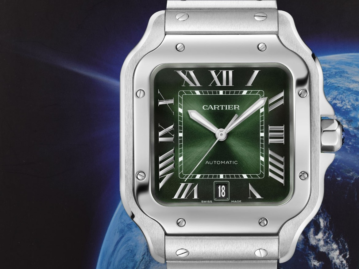 Santos Large Green Dial WSSA0062 NEW