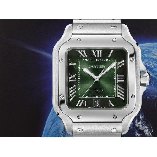 Santos Large Green Dial WSSA0062 NEW