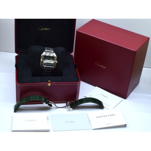 Santos Large Green Dial WSSA0062 NEW