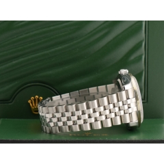 Black Jubilee Dial With Diamonds & After Diamonds Bezel - Full Set 36mm