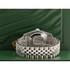 Black Jubilee Dial With Diamonds & After Diamonds Bezel - Full Set 36mm