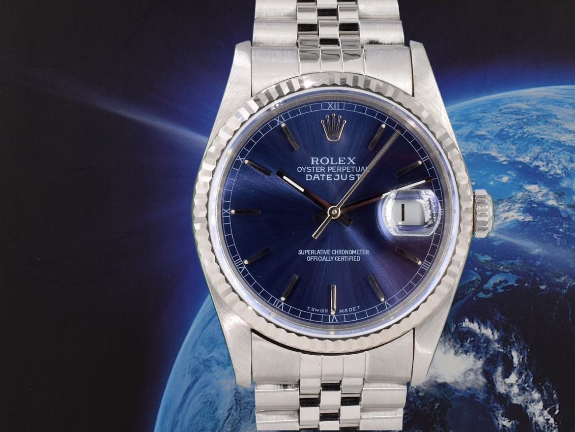 16234 Blue Index Dial - Full Set 36mm