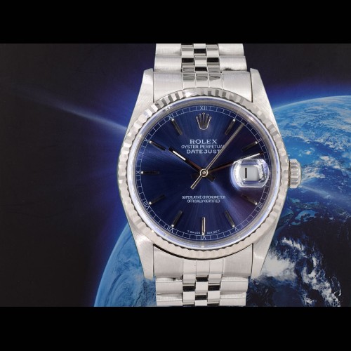 16234 Blue Index Dial - Full Set 36mm
