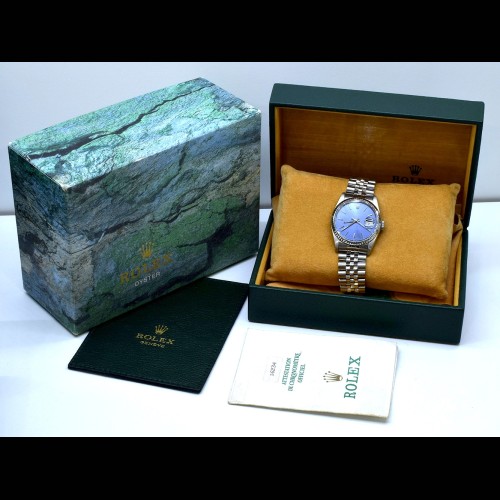 16234 Blue Index Dial - Full Set 36mm
