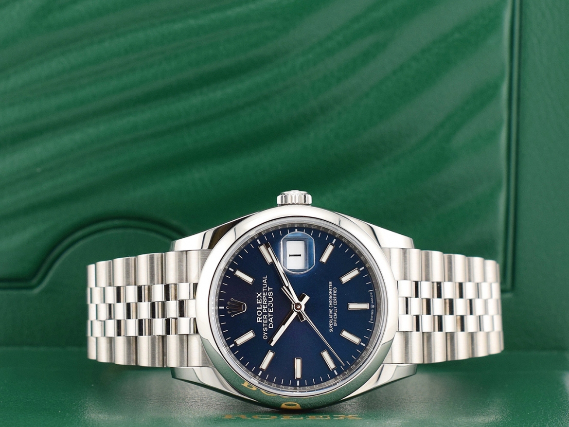126200 Blue Dial 36mm New