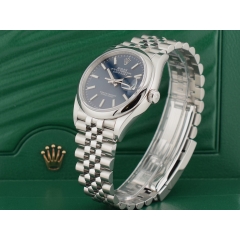 126200 Blue Dial 36mm New