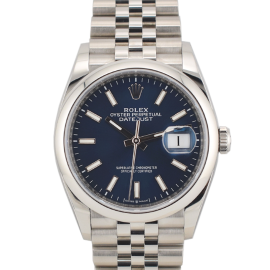 126200 Blue Dial 36mm New