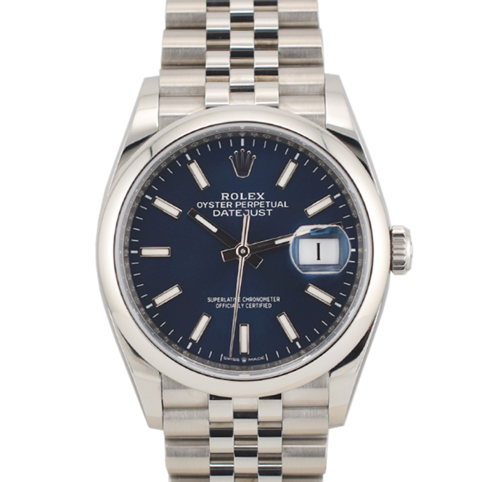 126200 Blue Dial 36mm New