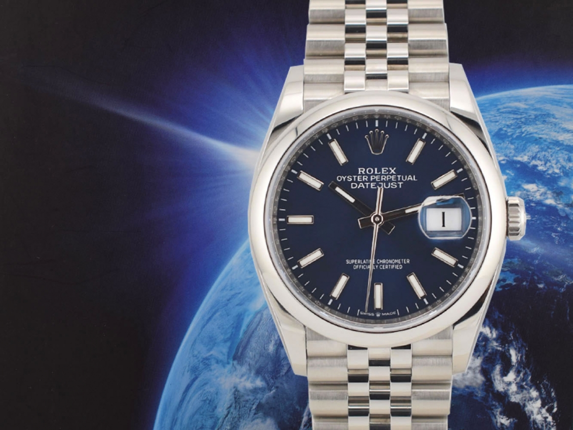 126200 Blue Dial 36mm New