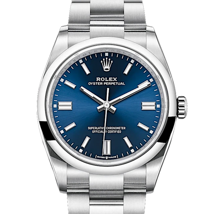 36mm blue Like new. Full set