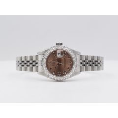 69174 Pink Roman Dial & After Diamonds Bezel - Full set 26mm