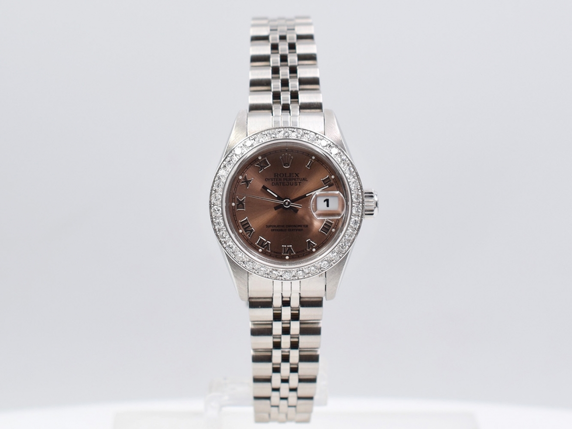 69174 Pink Roman Dial & After Diamonds Bezel - Full set 26mm