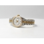 69173 White Roman Dial With Diamonds & After Diamonds Bezel - Full Set 26mm