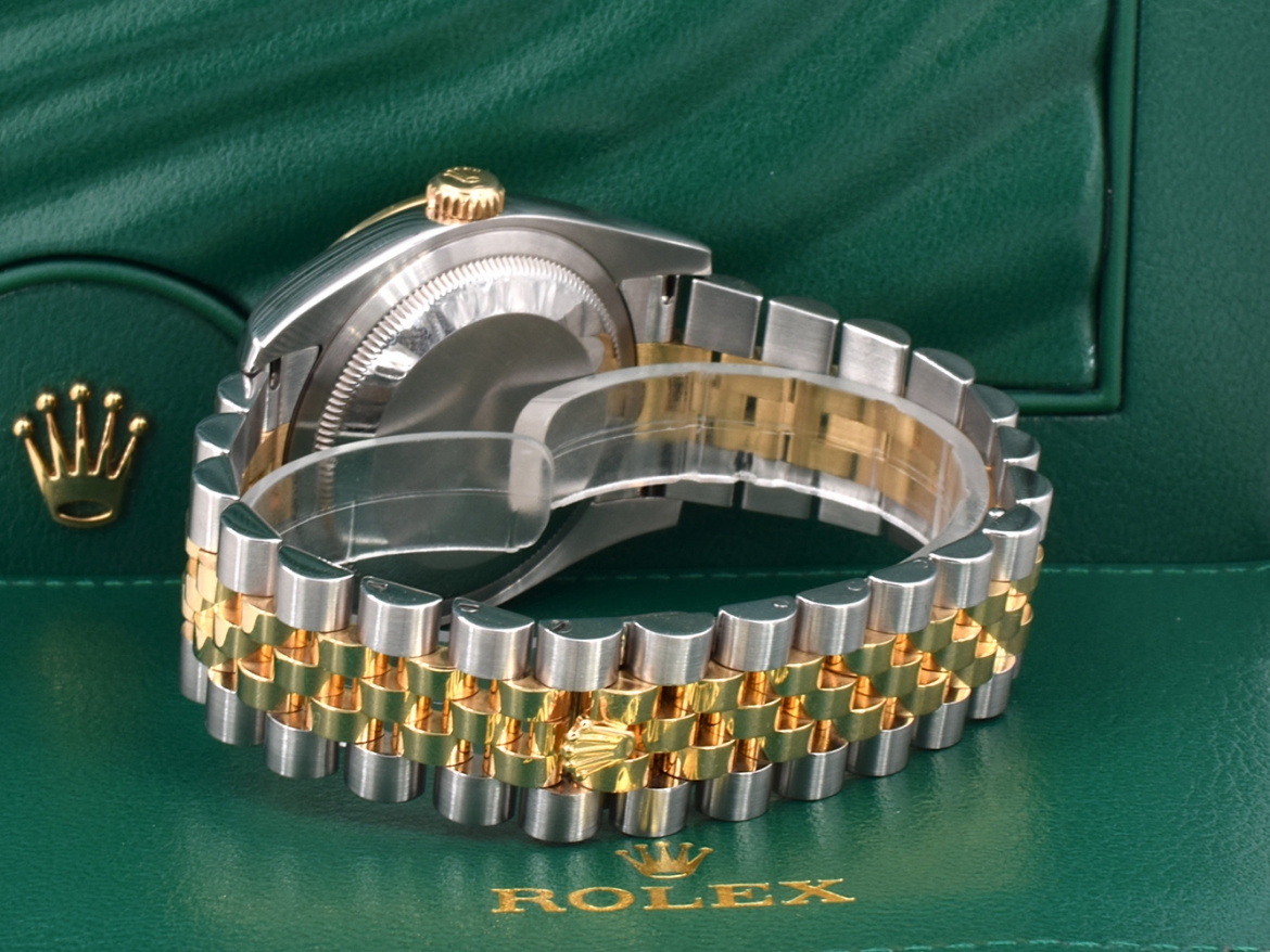 116243 Jubille Dial With Diamonds & Factory Diamonds Bezel - Full Set 36mm