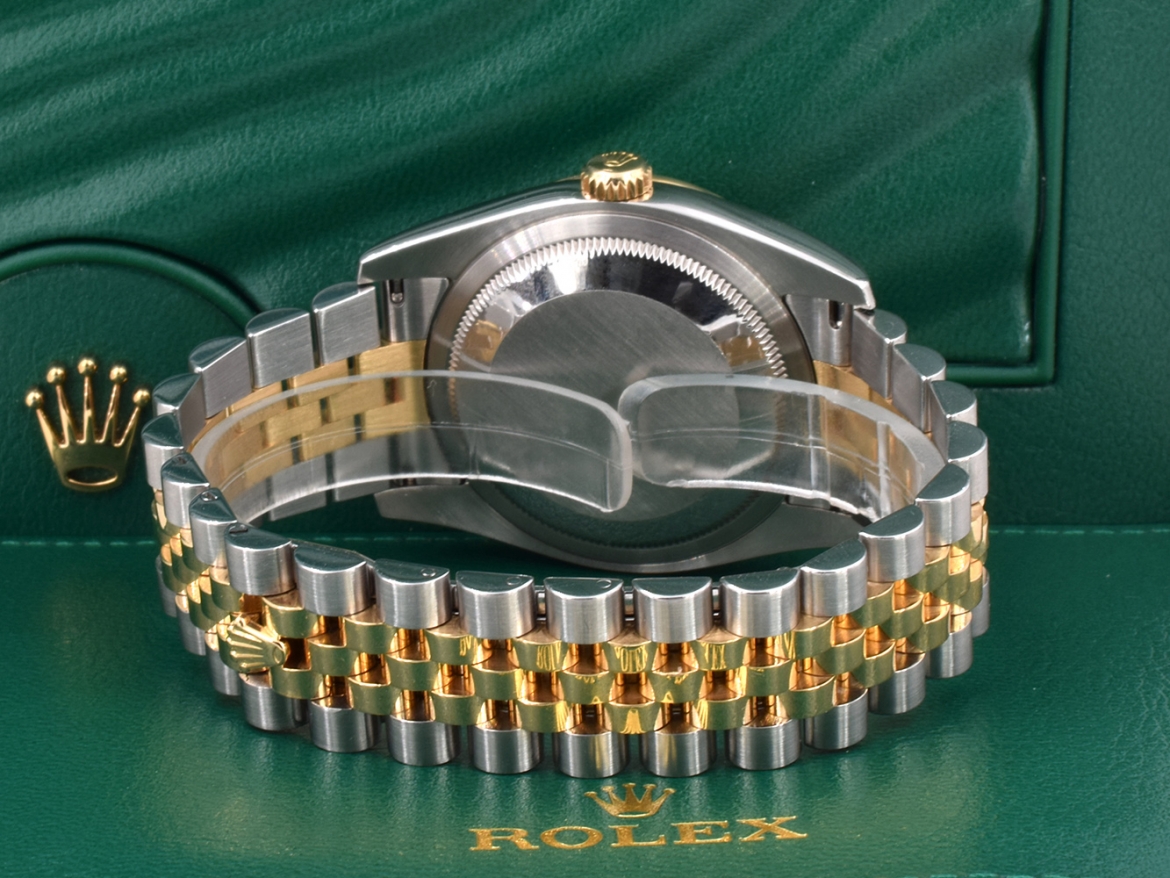 116243 Jubille Dial With Diamonds & Factory Diamonds Bezel - Full Set 36mm