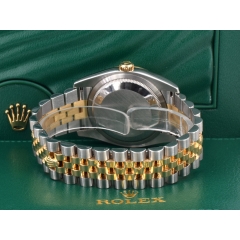 116243 Jubille Dial With Diamonds & Factory Diamonds Bezel - Full Set 36mm