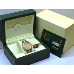 116243 Jubille Dial With Diamonds & Factory Diamonds Bezel - Full Set 36mm