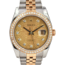 116243 Jubille Dial With Diamonds & Factory Diamonds Bezel - Full Set 36mm