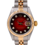 69173 Red Vignette Dial With Diamonds - Full Set 26mm