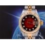 69173 Red Vignette Dial With Diamonds - Full Set 26mm