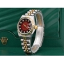 69173 Red Vignette Dial With Diamonds - Full Set 26mm