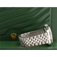 116234 Black Dial With Big Diamonds - Full Set 36mm