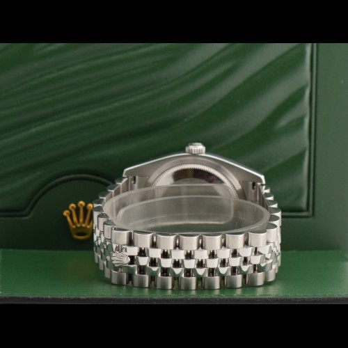 116234 Black Dial With Big Diamonds - Full Set 36mm