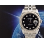 116234 Black Dial With Big Diamonds - Full Set 36mm