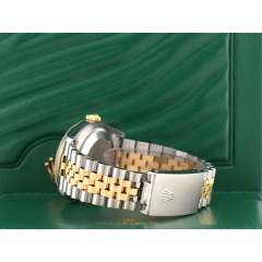 16233 Gold Dial With Big Diamonds - Full Set