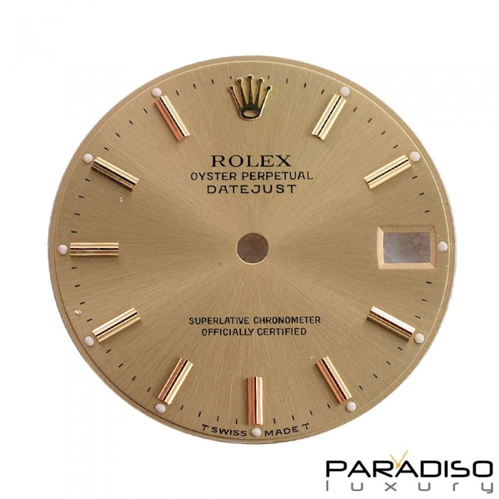 Dial for 31mm - Gold index