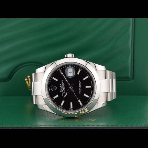 126300 Black Index Dial - Full Set 2018 41mm