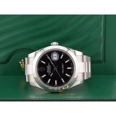 126300 Black Index Dial - Full Set 2018 41mm