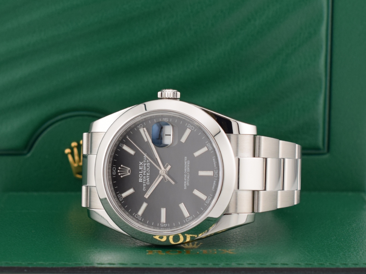 126300 Black Index Dial - Full Set 2018 41mm