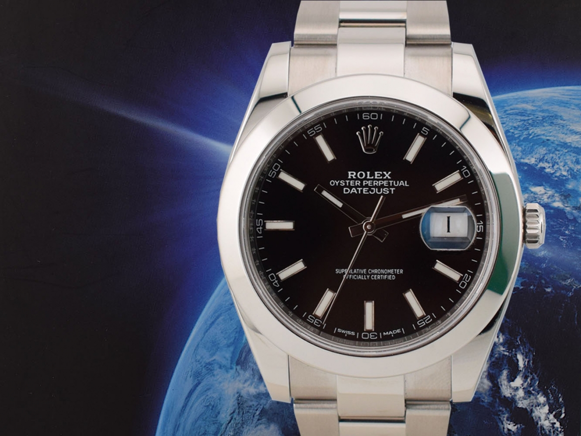 126300 Black Index Dial - Full Set 2018 41mm