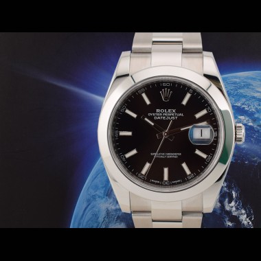 126300 Black Index Dial - Full Set 2018 41mm