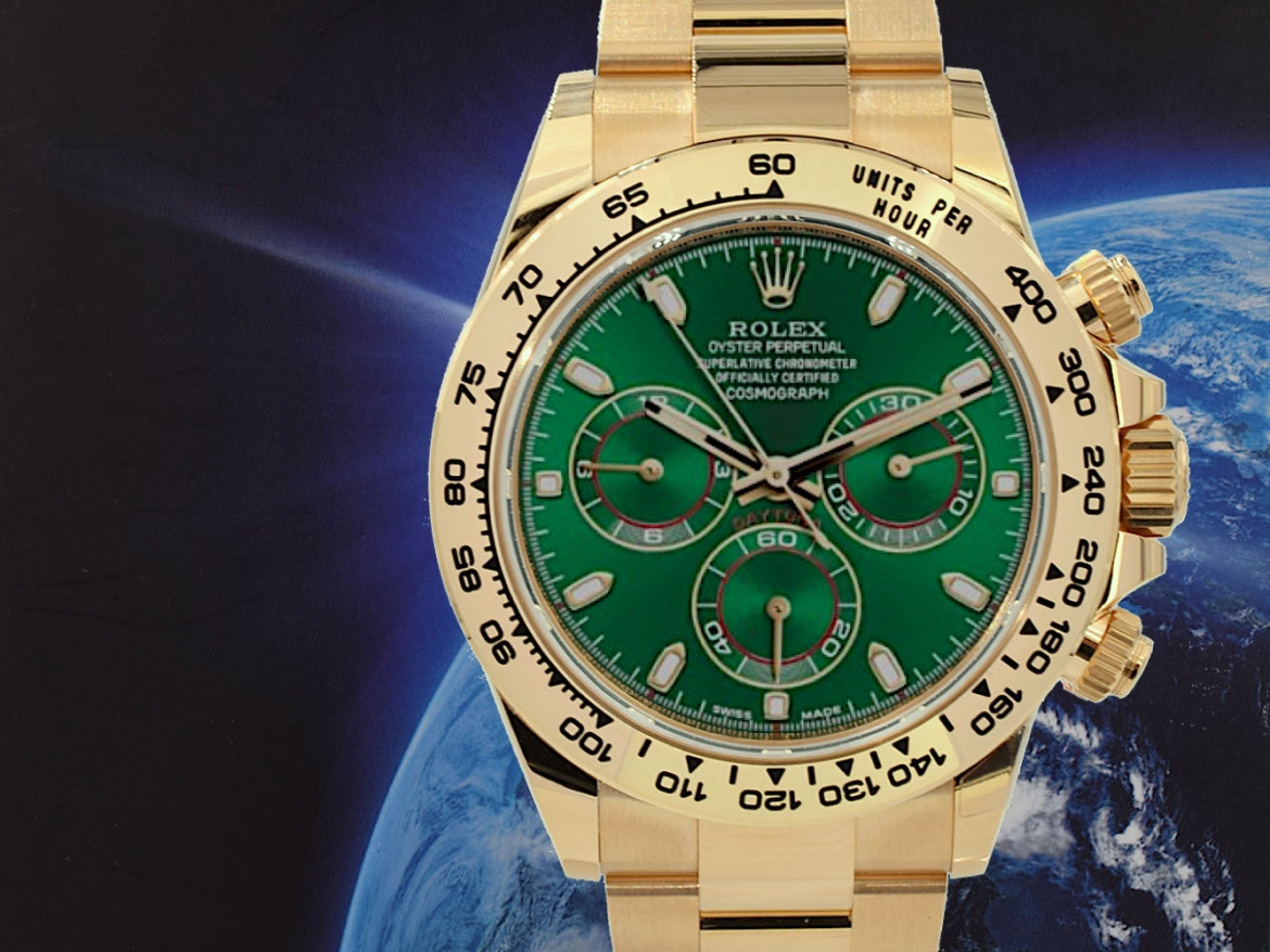 116508 Green Dial - New Stickers 2022 ITA