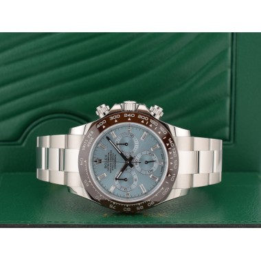 116506 Platinum Ice Baguette Diamond Dial - New 2022 Discontinued