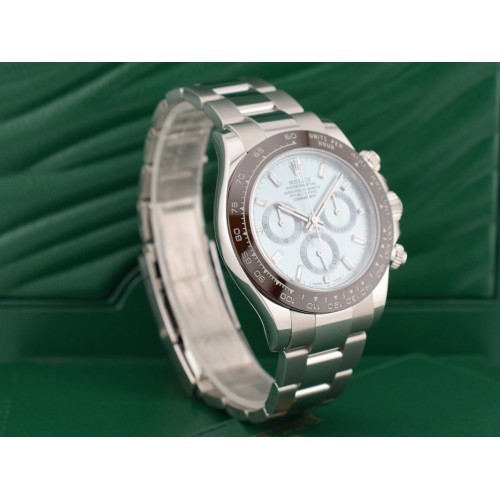 116506 Platinum Ice Baguette Diamond Dial - New 2022 Discontinued
