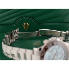 116506 Platinum Ice Baguette Diamond Dial - New 2023 Discontinued