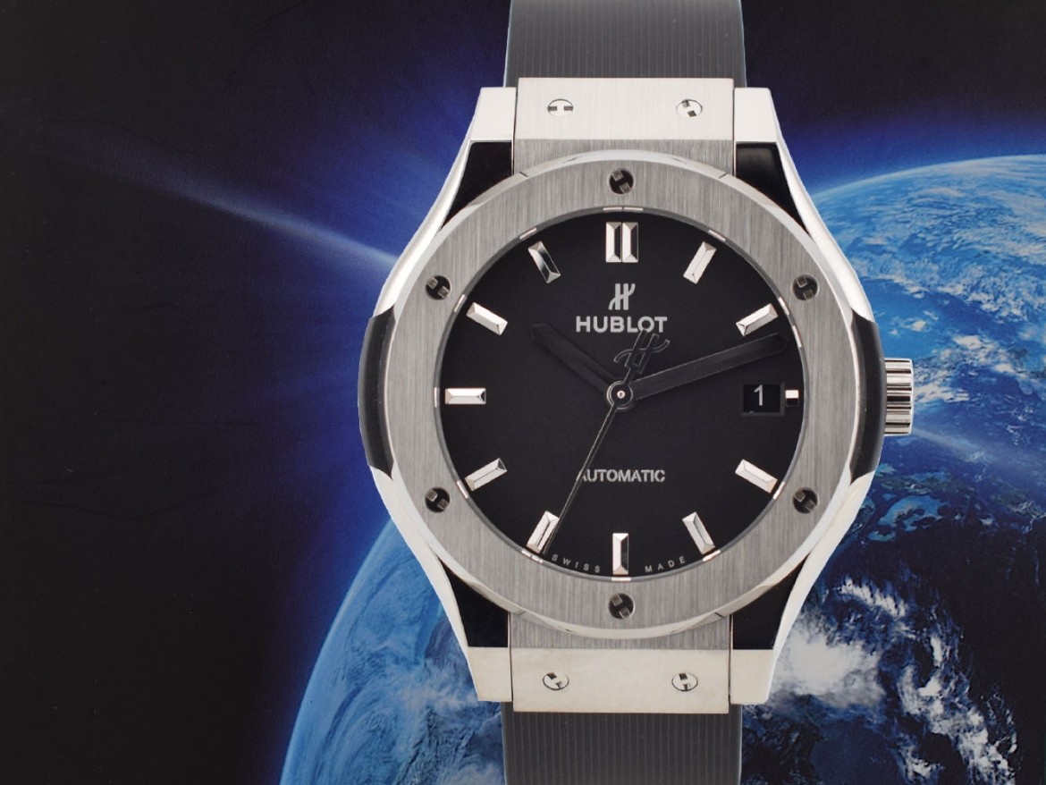 Classic Fusion 38mm black dial