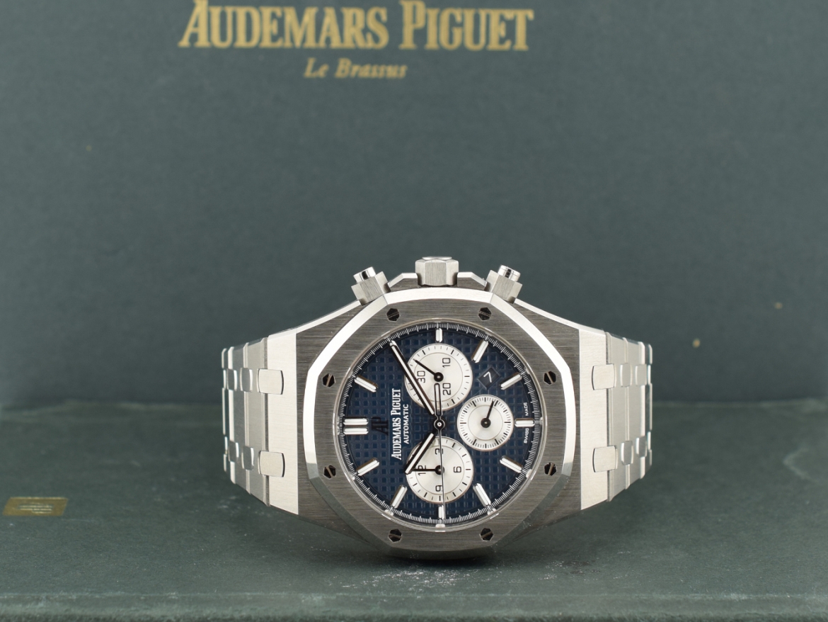 26331ST Chrono. Blue dial. ful set