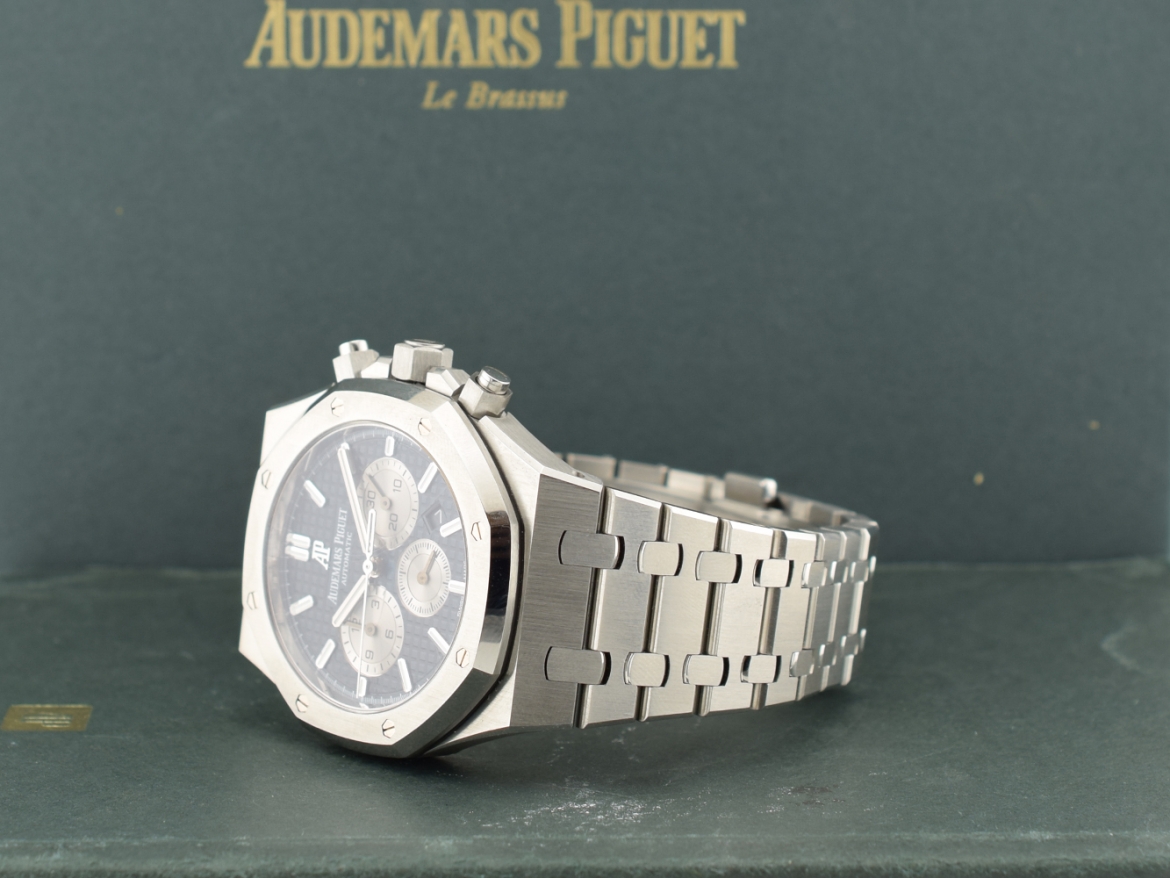 26331ST Chrono. Blue dial. ful set