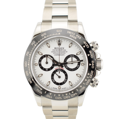 116500LN White Dial - Like new 2016