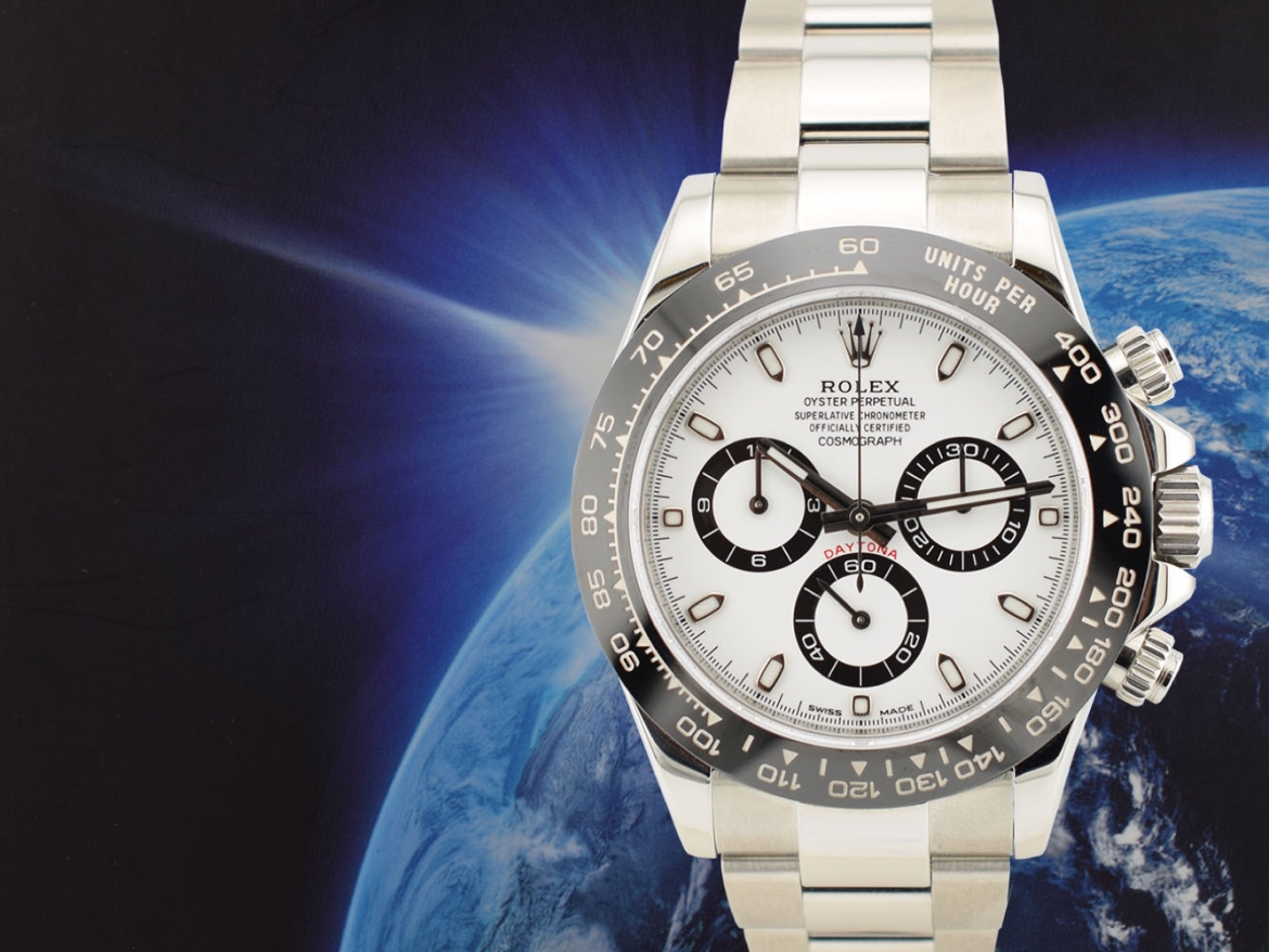 116500LN White Dial - Like new 2016