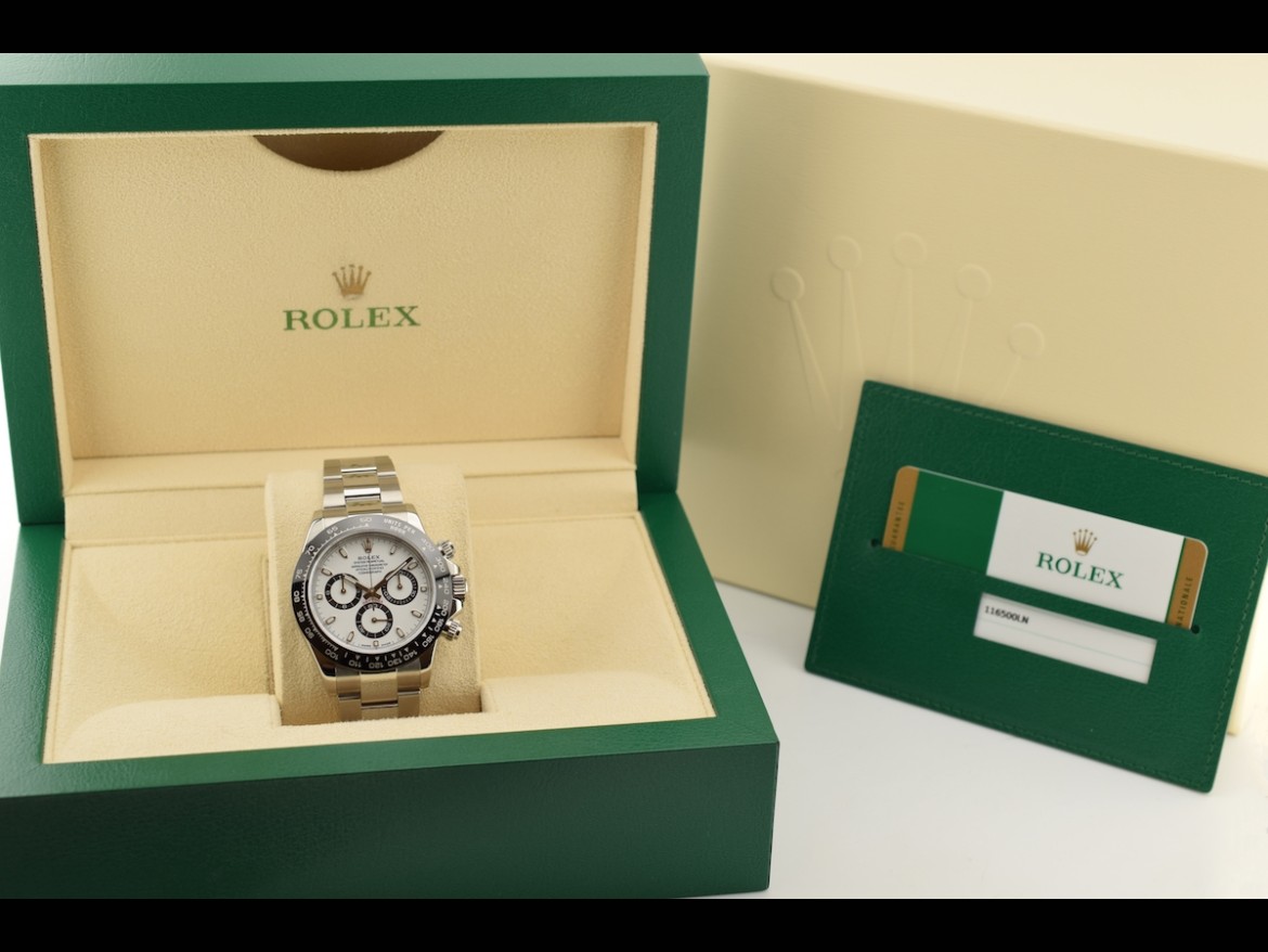 116500LN White Dial - Like new 2016